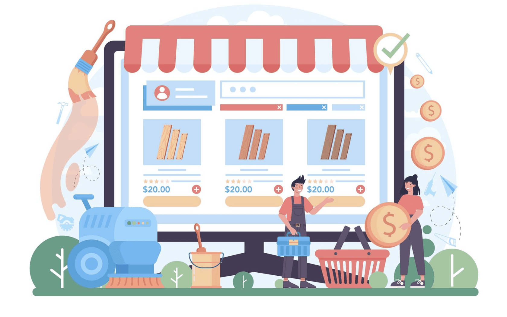 Searchandizing for e-commerce stores