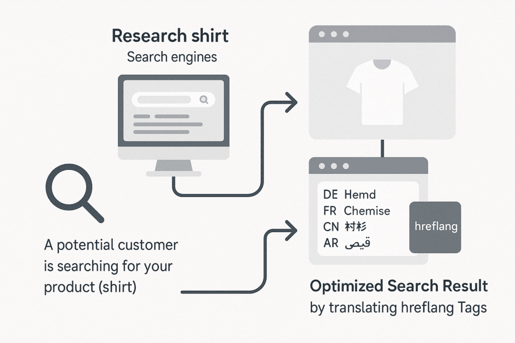 Visual Explaining of Hreflang tags