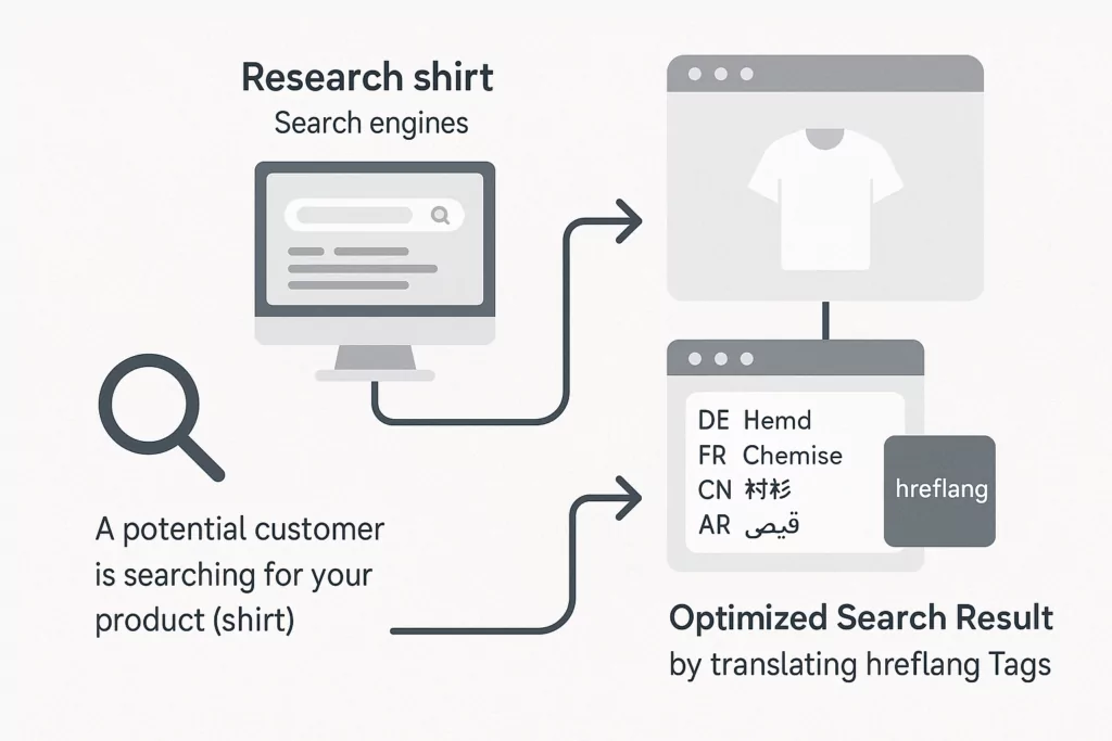 Visual Explaining of Hreflang tags