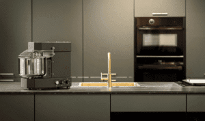 KYS Norway Pro Baker stand mixer in a minimalist Scandinavian kitchen